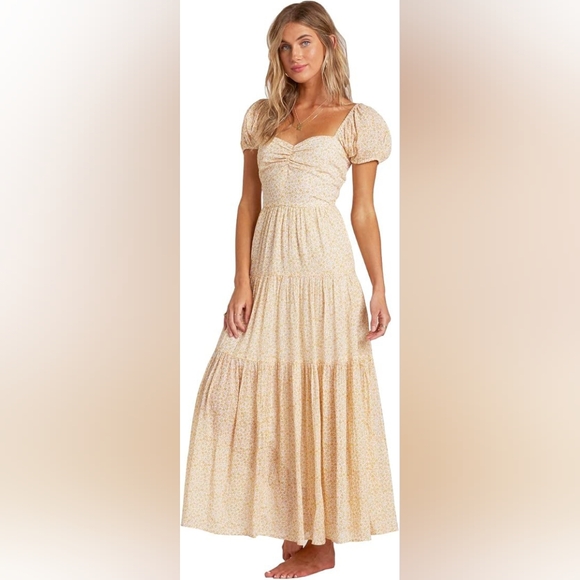 Billabong Dresses & Skirts - Billabong Sunrise Maxi Dress Long Floral Dress